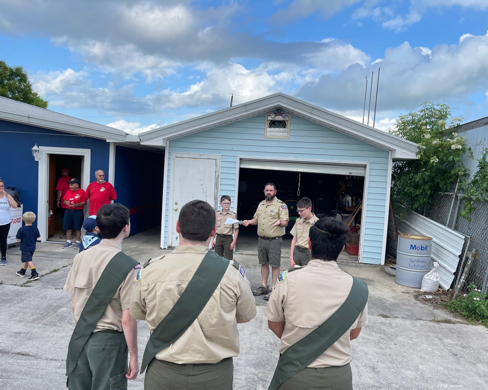 Flag Retirment Ceremony